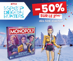 KPop Demon Hunters le 2ème à -50%